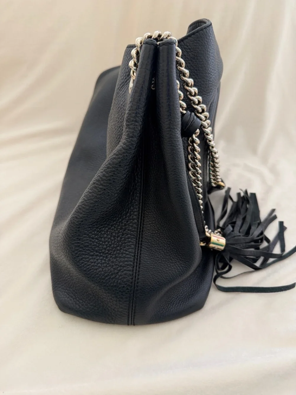 Gucci Black Leather Shoulder Bag - Picture 6 of 12
